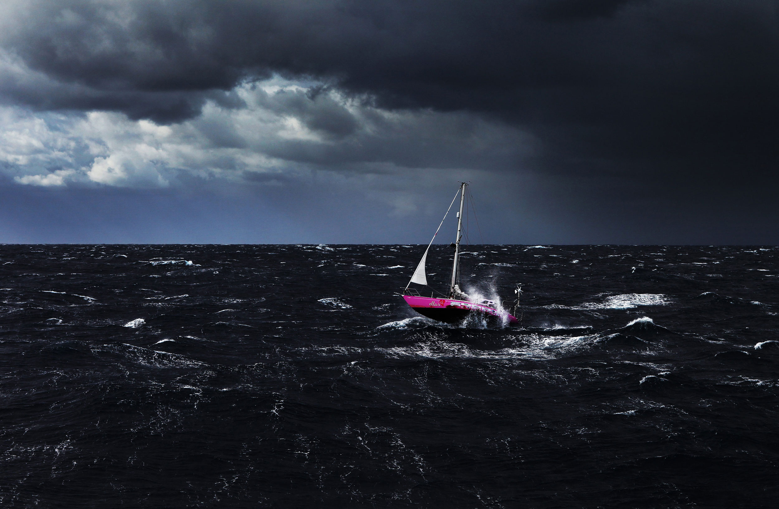   2010 Walkley Finalist. Australian sailor Jessica Watson, unofficially hailed as the youngest individual to sail unassisted around the world, battles huge seas 60 miles off Sydney on the second last day of her 210 day journey.  